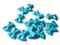16 26mm Sky Blue Bow Beads Plastic Bow Knot Beads Large Acrylic Beads Big Beads